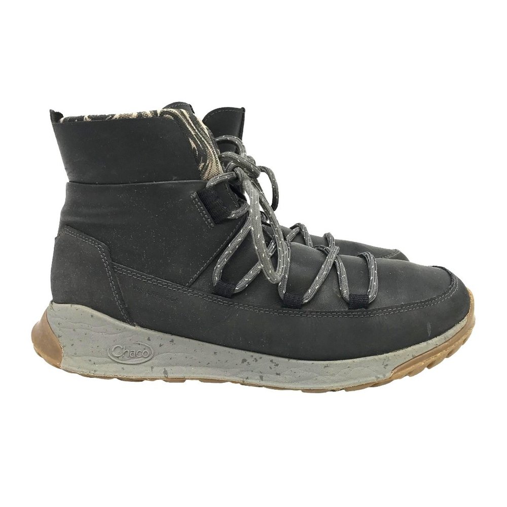CHACO Womens 7.5/38.5 Ankle Booties Gray Lace Up Womens Waterproof